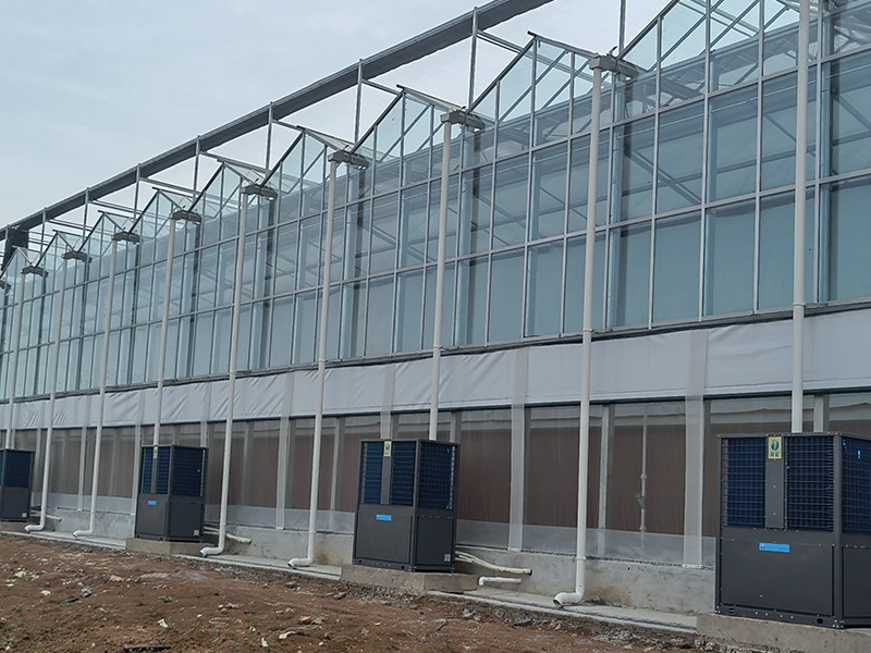 double glass greenhouse
