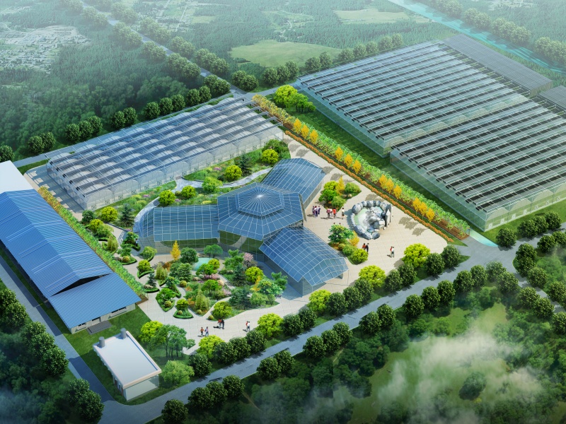 double layer poly greenhouse