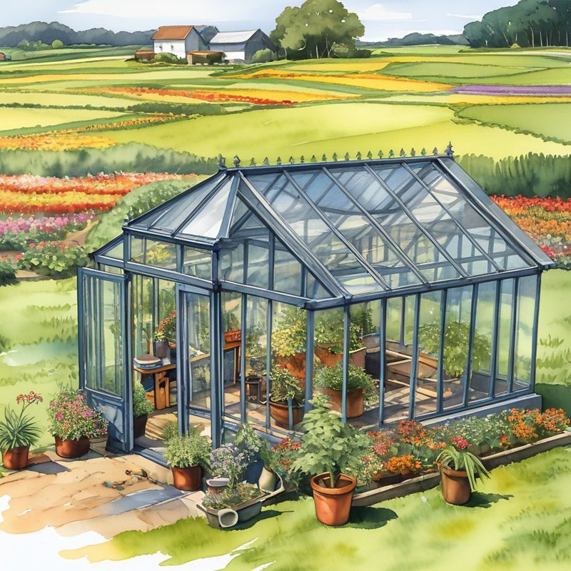 Diverse Choices in Smart Greenhouses: Modern Agricultural Innovations Under Glass and Plastic Covers