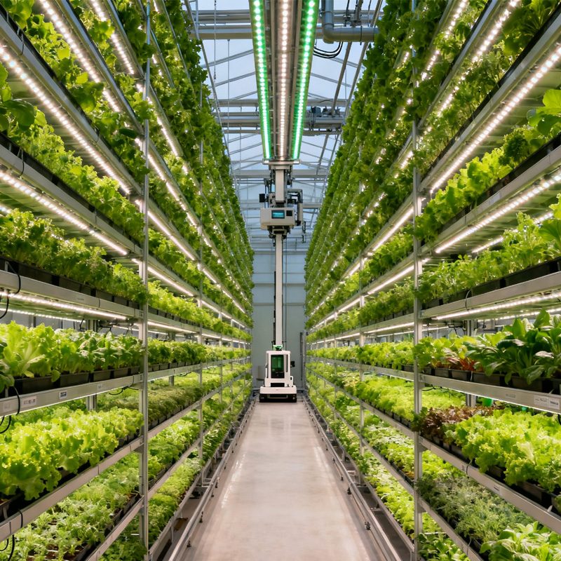 Hydroponic Greenhouse Irrigation for Lettuce