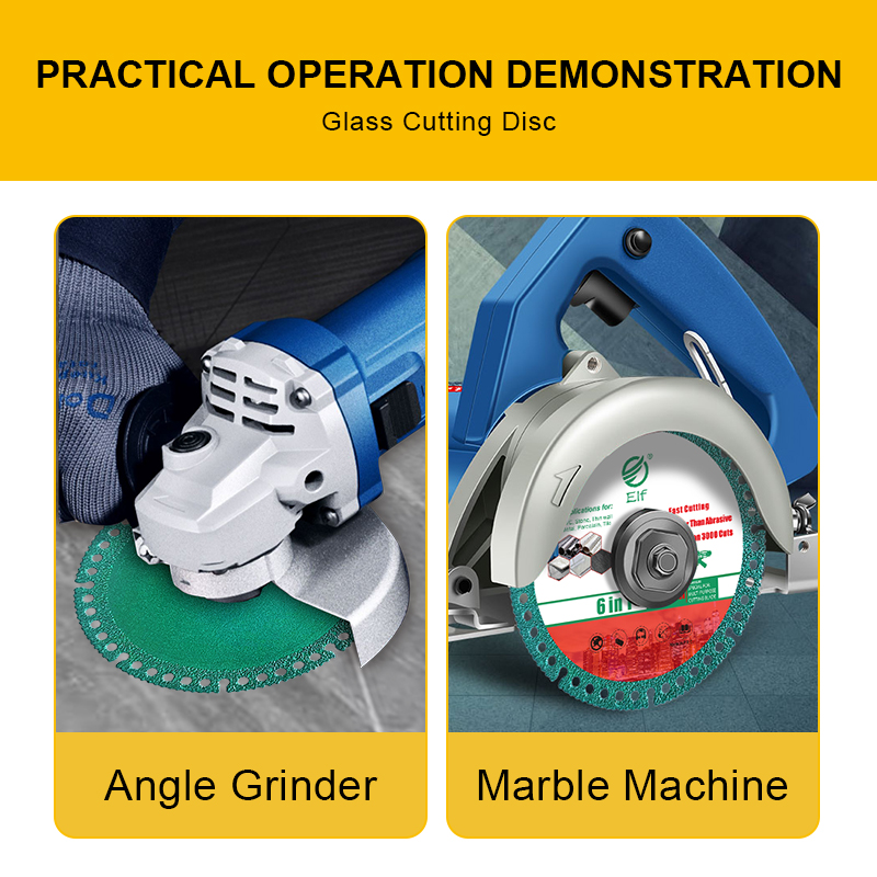 Multi functional composite brazing process grinding cutting discs super thin diamond cutter saw blade for granite marble pvc