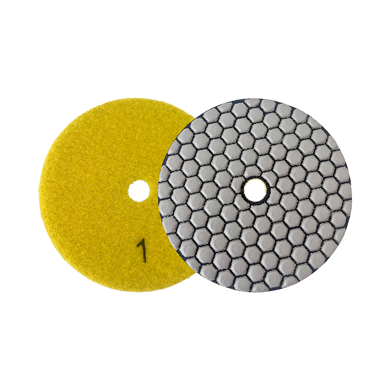 4 Inch 3 Steps Diamond Polishing Pads concrete polishing resin pads Tools For Stone Concrete Tile