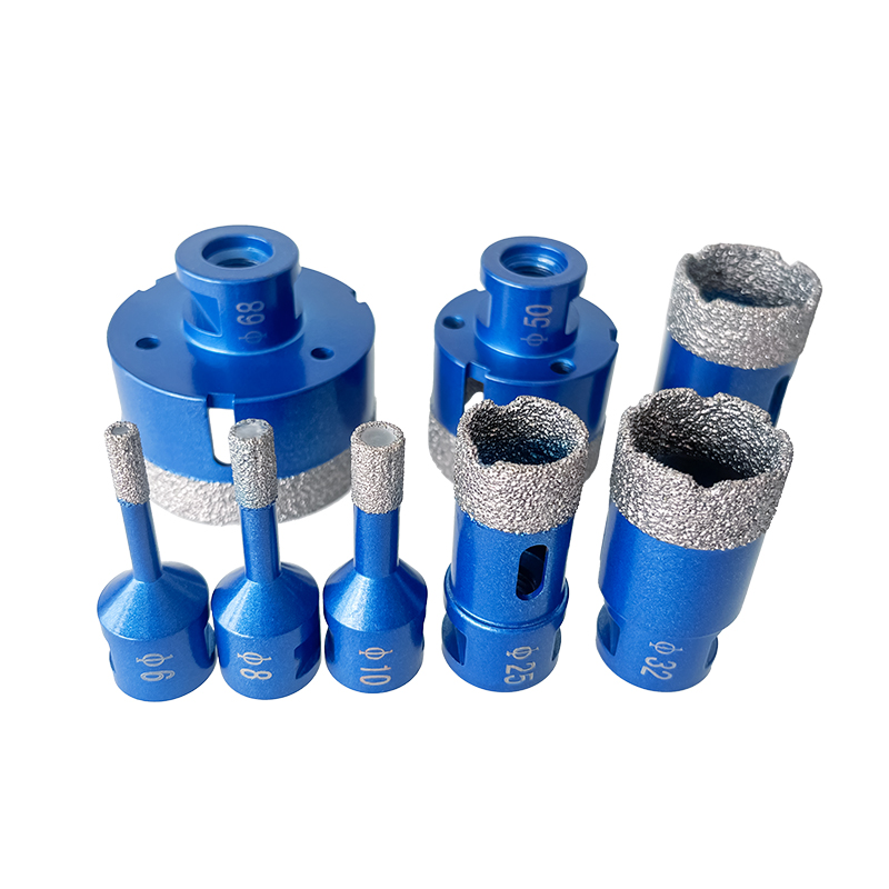 ceramic drill bits Hole Saw Set Tile Drill Bit M14 Brazed Diamond Tools Cutting Bit