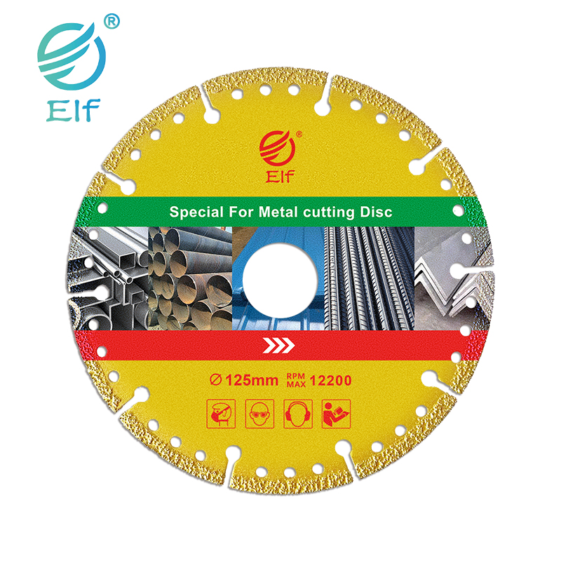 Vacuum brazed-Diamond Saw Blade for Cutting Metal