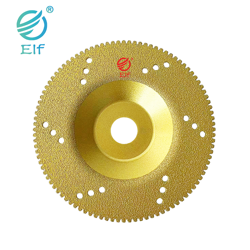 115/125/180mm Vacuum Brazed Tungsten Carbide Cup Wheels Diamond Abrasive Grinding Wheel for Epoxy Remove