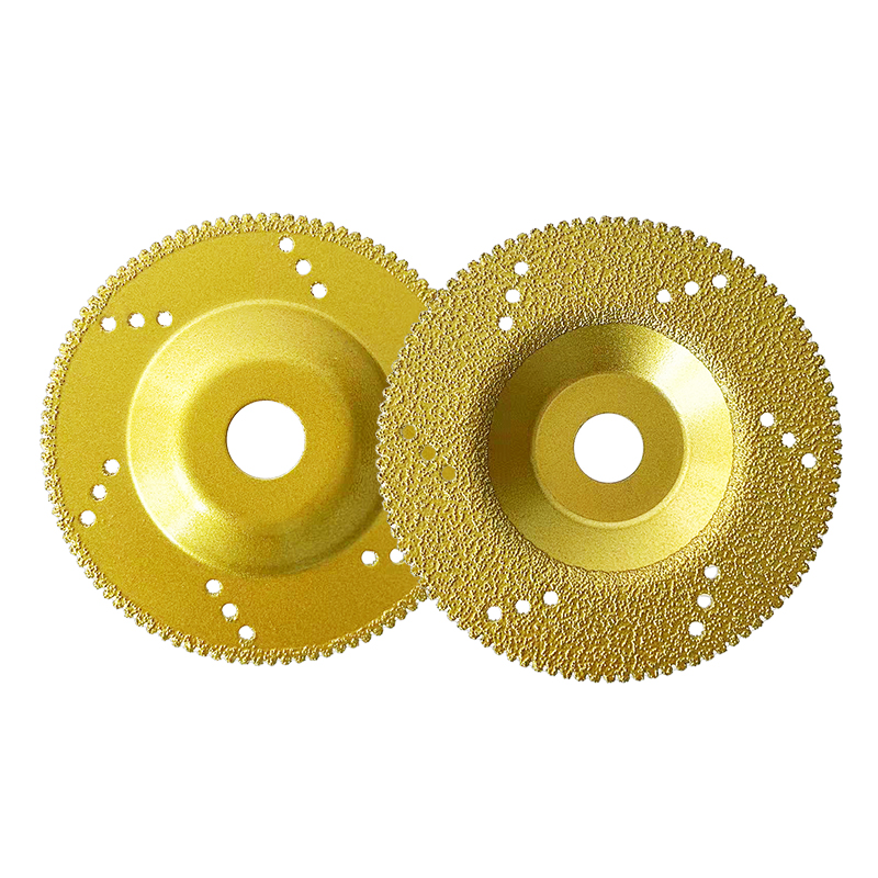 115/125/180mm Vacuum Brazed Tungsten Carbide Cup Wheels Diamond Abrasive Grinding Wheel for Epoxy Remove