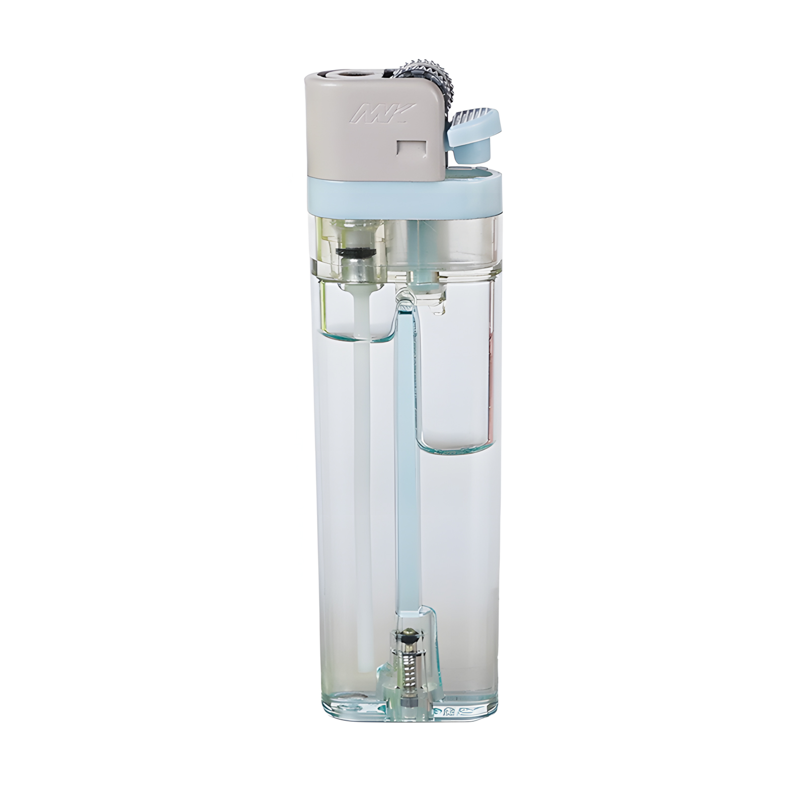Transparent Refillable Plastic Flint Lighter