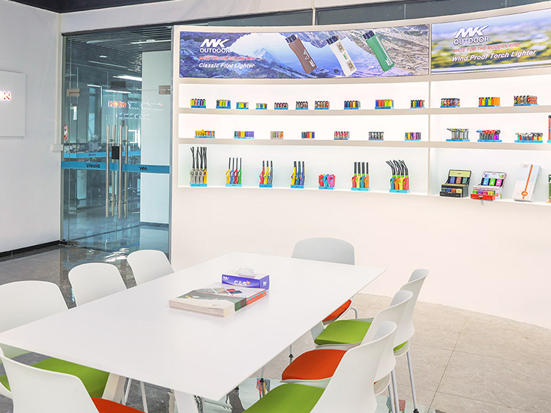 Zhuoye lighter products showroom