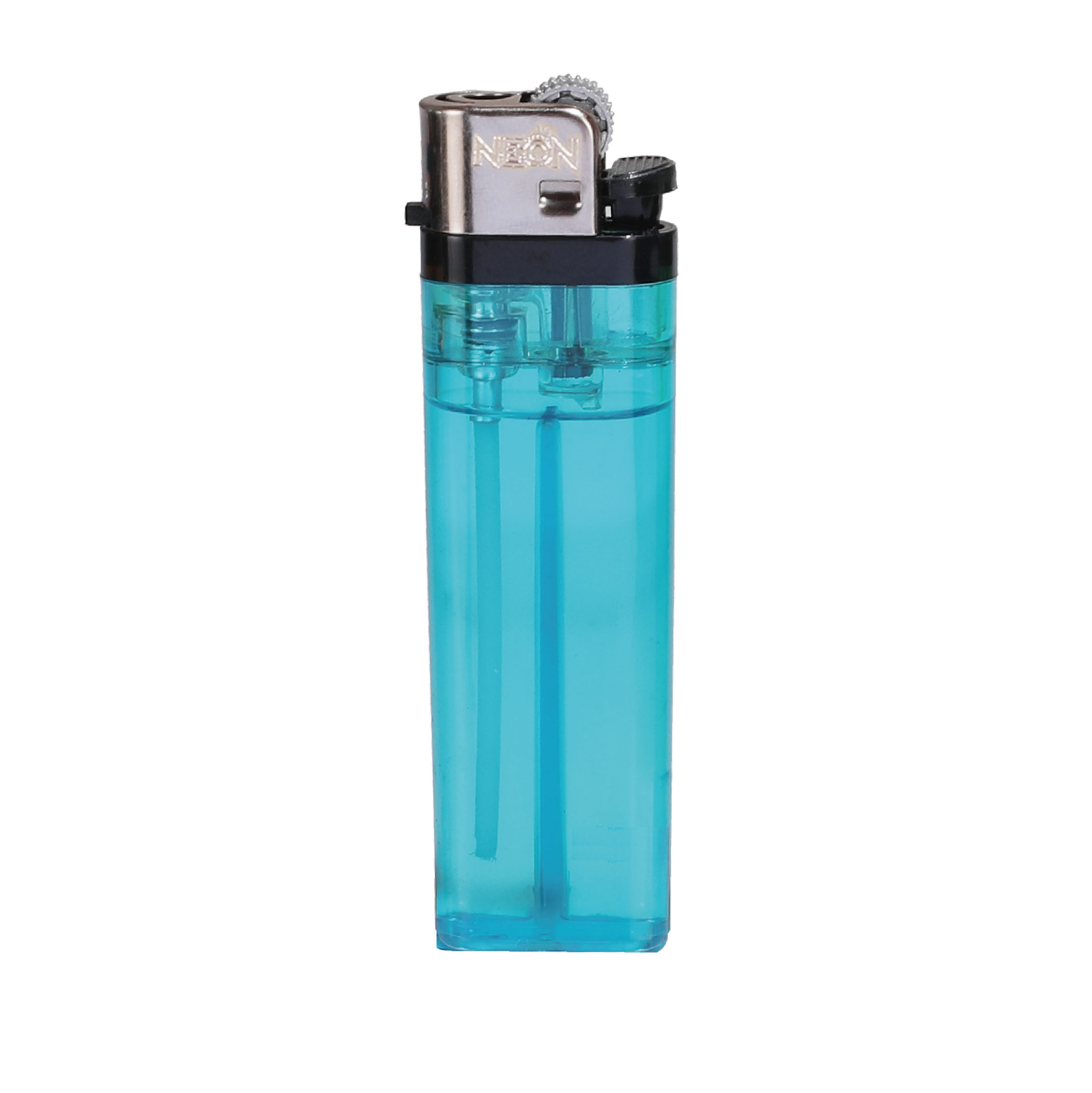 Transparent Safety Adjustable Flame Flint Lighter