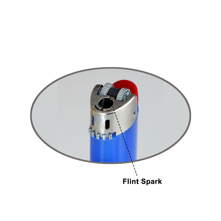 Color Classic Pocket Flint Lighter For Cigarettes