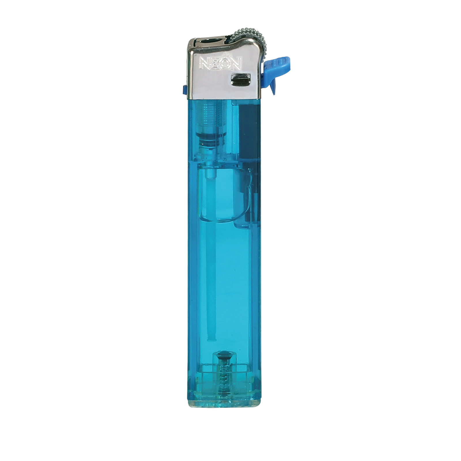 Clear Refillable Rectangular Butane Flint Lighter