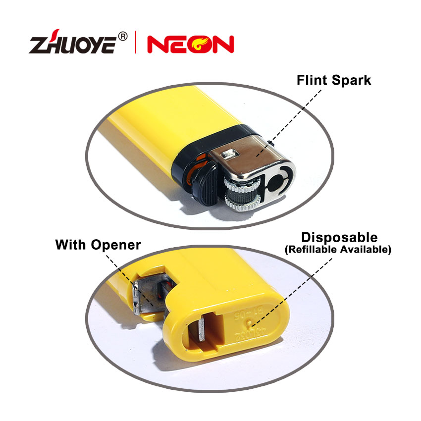 Outdoor Flint Lighter With Bottle Opener