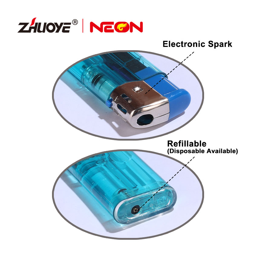Electronic Gas And Butane Lighter For Cigarettes