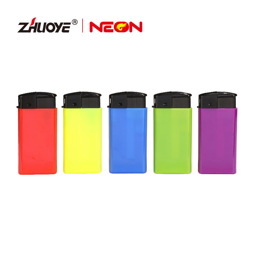 Mini Purple Electronic Butane Pocket Lighter