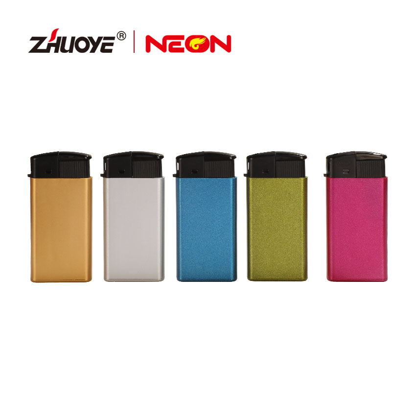 Mini Purple Electronic Butane Pocket Lighter