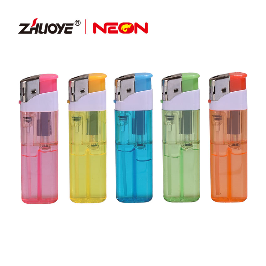 Thin Portable Ergonomic Piezo Spark Lighter