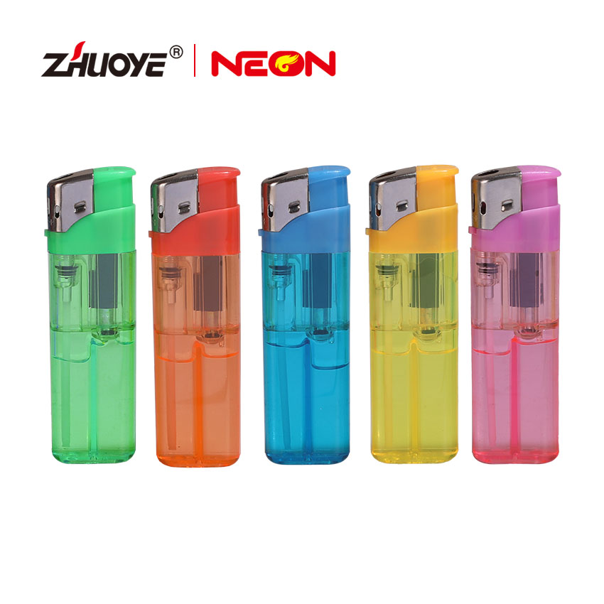 Thin Portable Ergonomic Piezo Spark Lighter