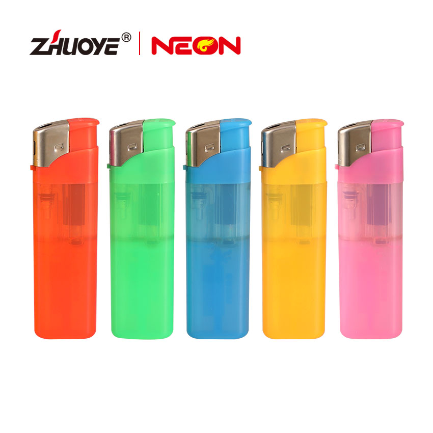 Thin Portable Ergonomic Piezo Spark Lighter