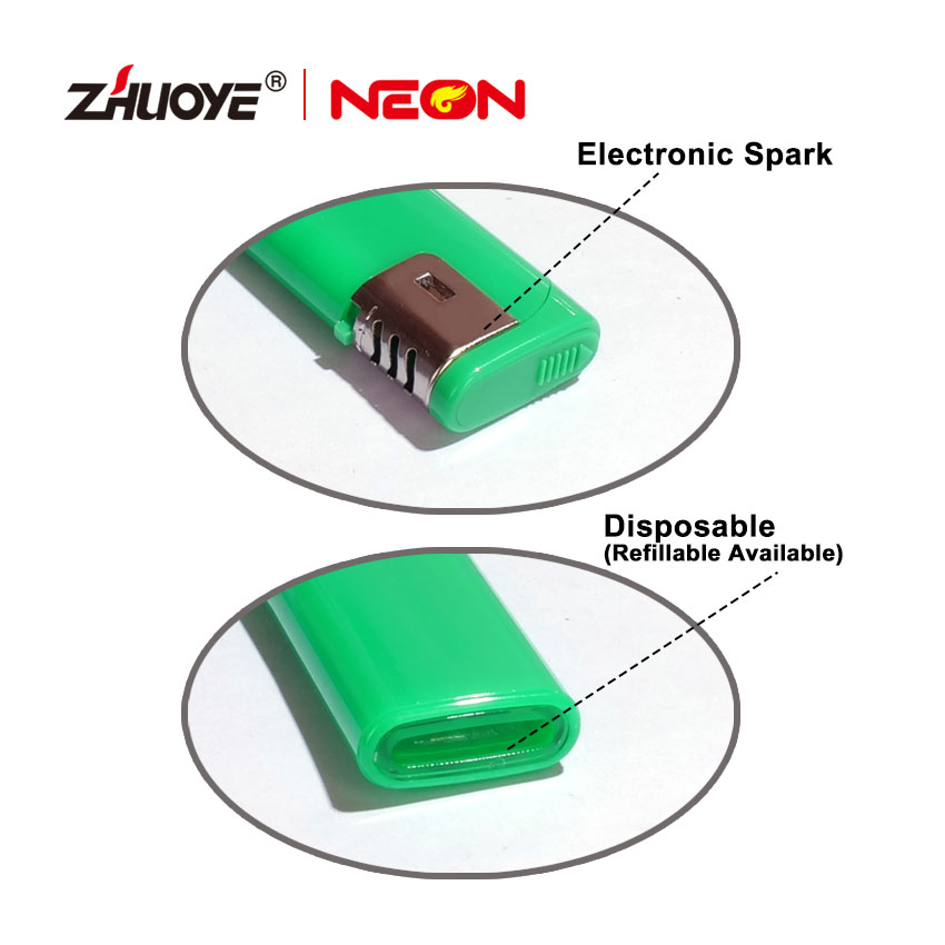 Portable Compact Butane Spark Lighter For Cigarettes