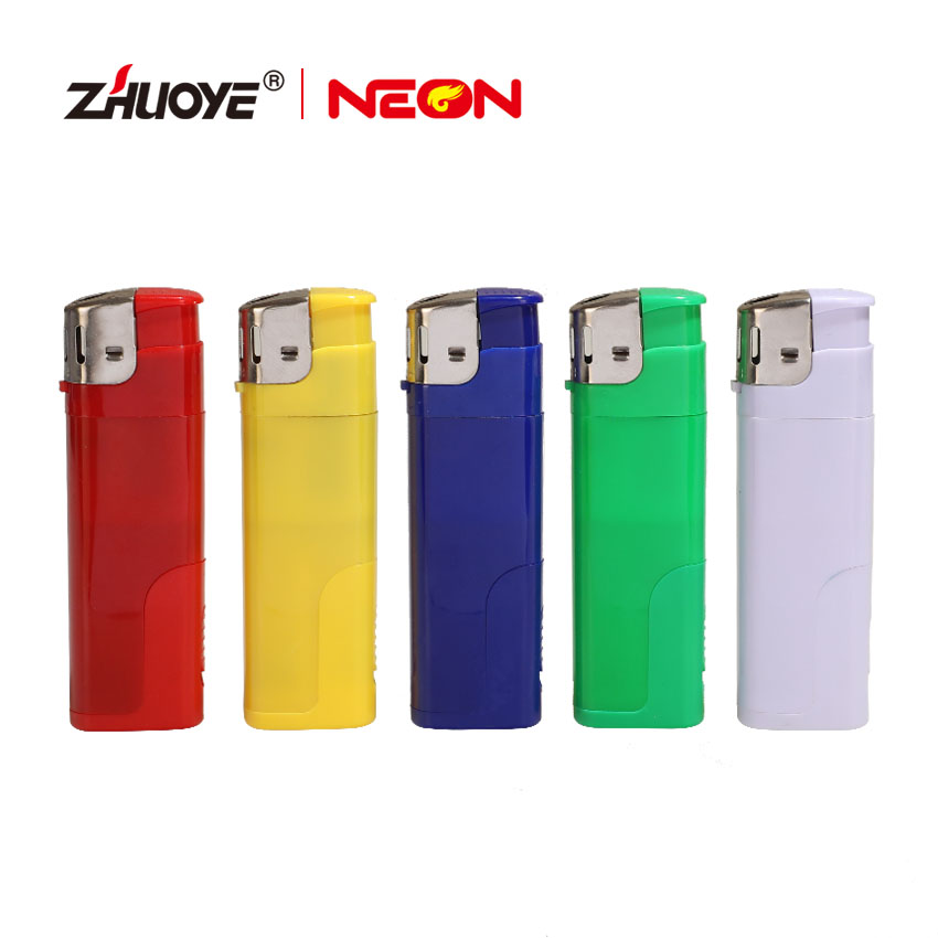 Portable LED Compact Butane Gas Lighter For Camping
