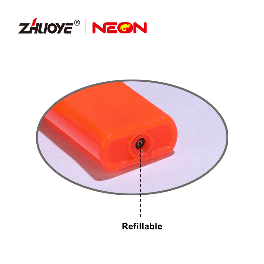 Windproof Butane Gas Lighter For Cigarettes And Fire