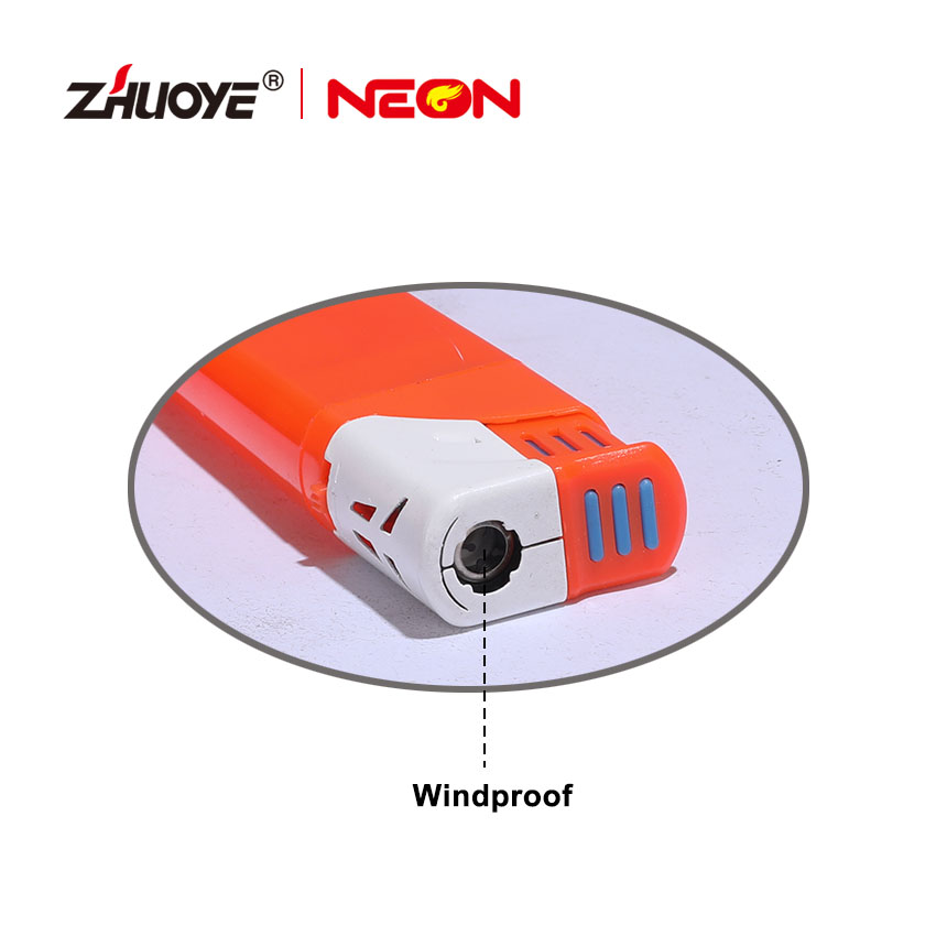 Windproof Butane Gas Lighter For Cigarettes And Fire