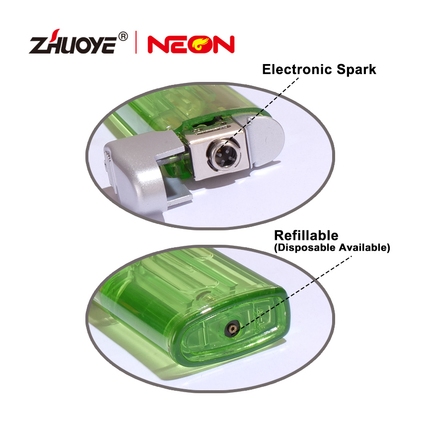 Waterproof Windproof Butane Lighter For Camping