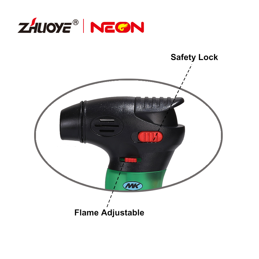 Mini Butane Torch Lighter For Outdoor Cigar Use