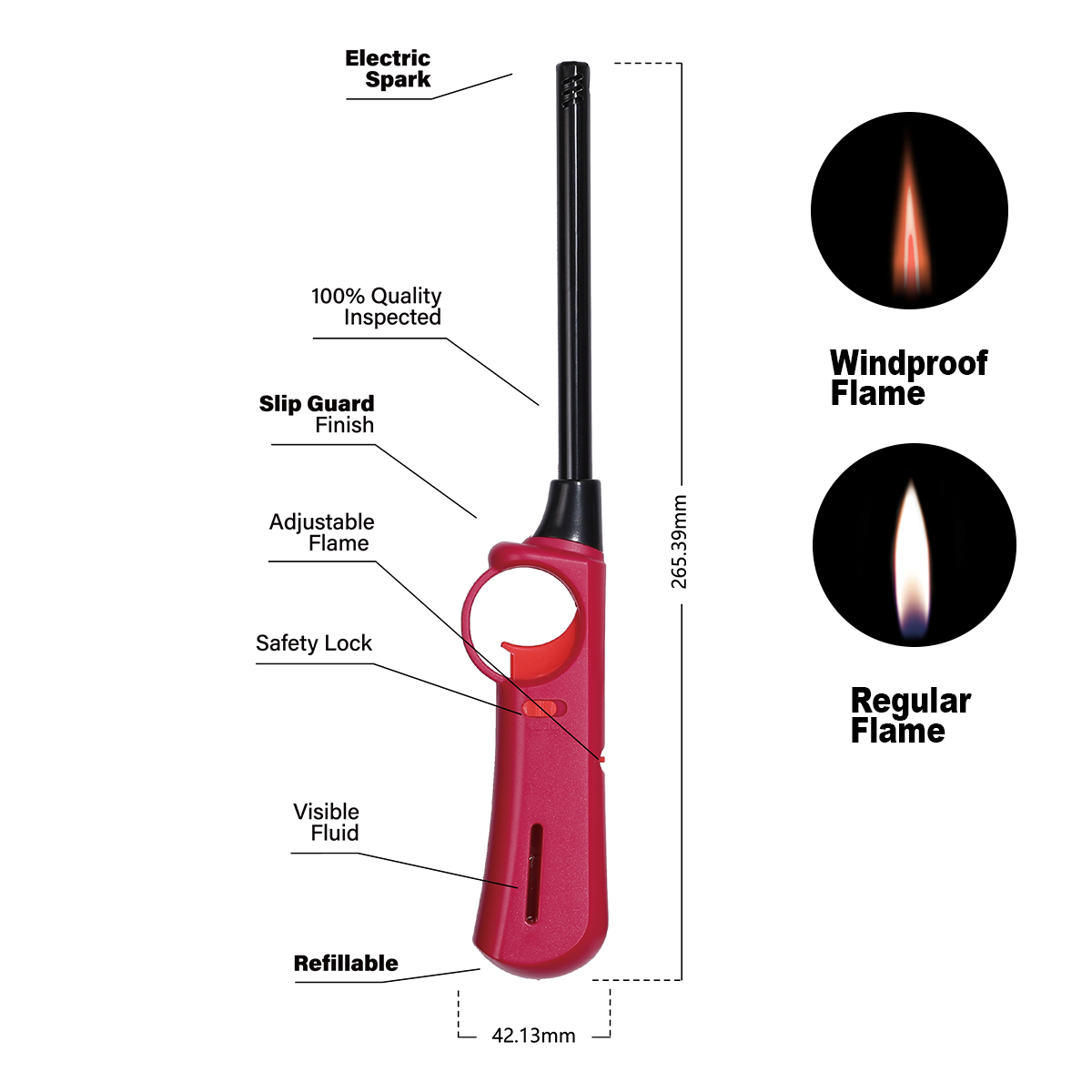 Kitchen Gas Stove Lighter For Hob And Fire Use