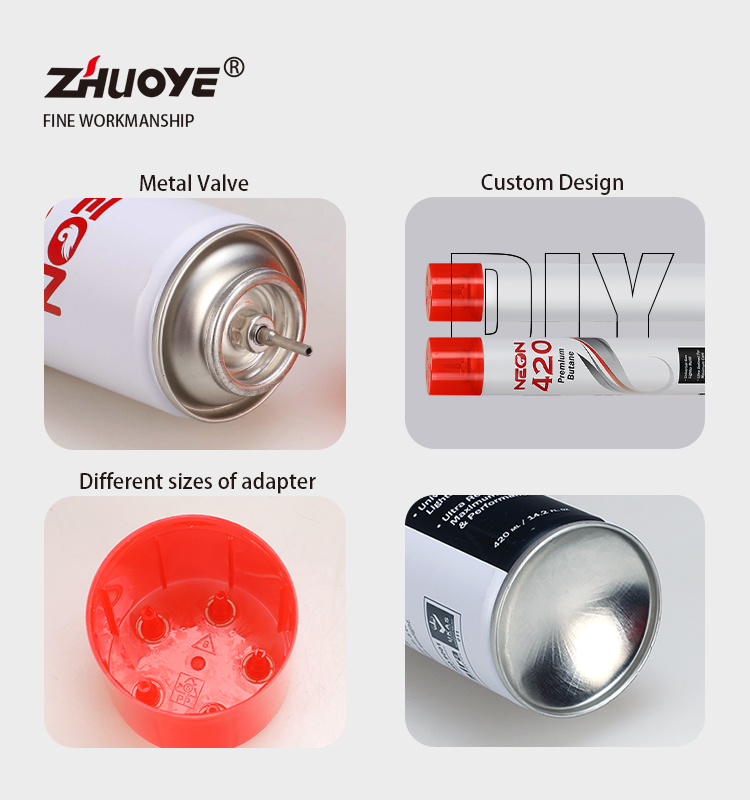 butane fuel cans