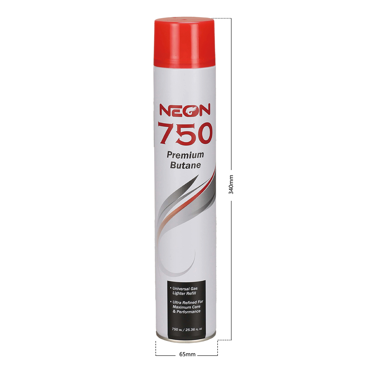 750ML Large Butane Refill Canister For Kitchen Torches