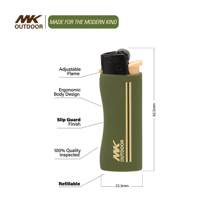 Mini Refillable Flint Wheel Pocket Cigarette Lighter
