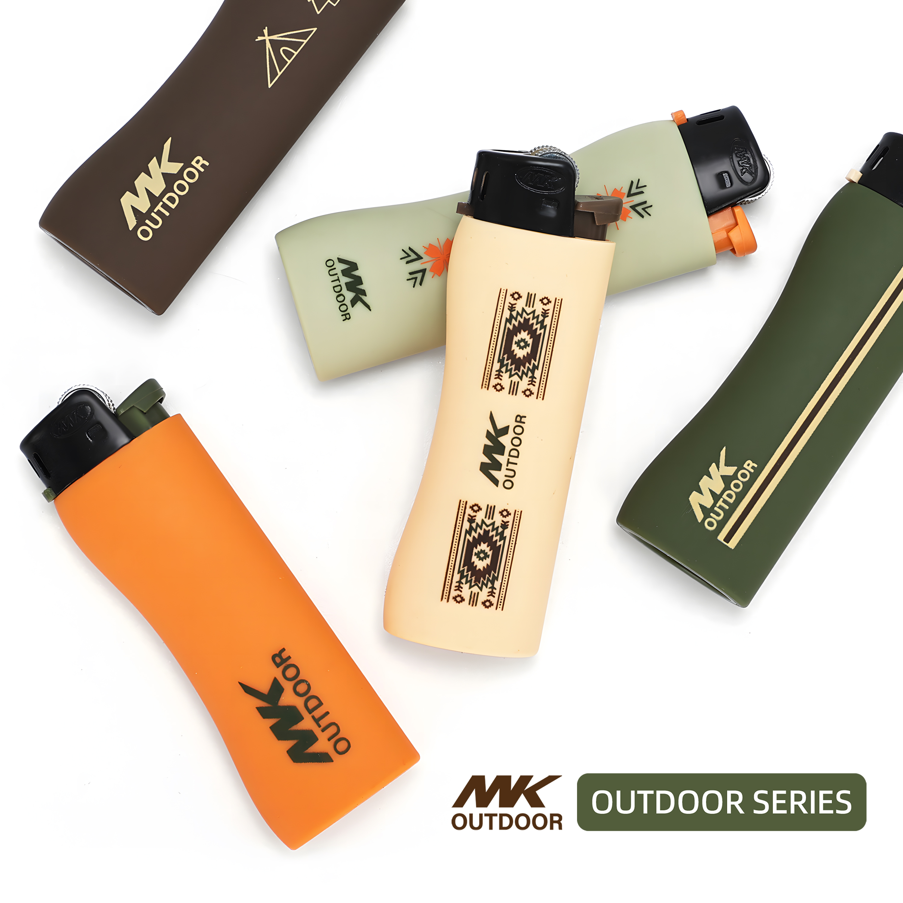 Custom Refillable Flint Butane Pocket Small Lighters