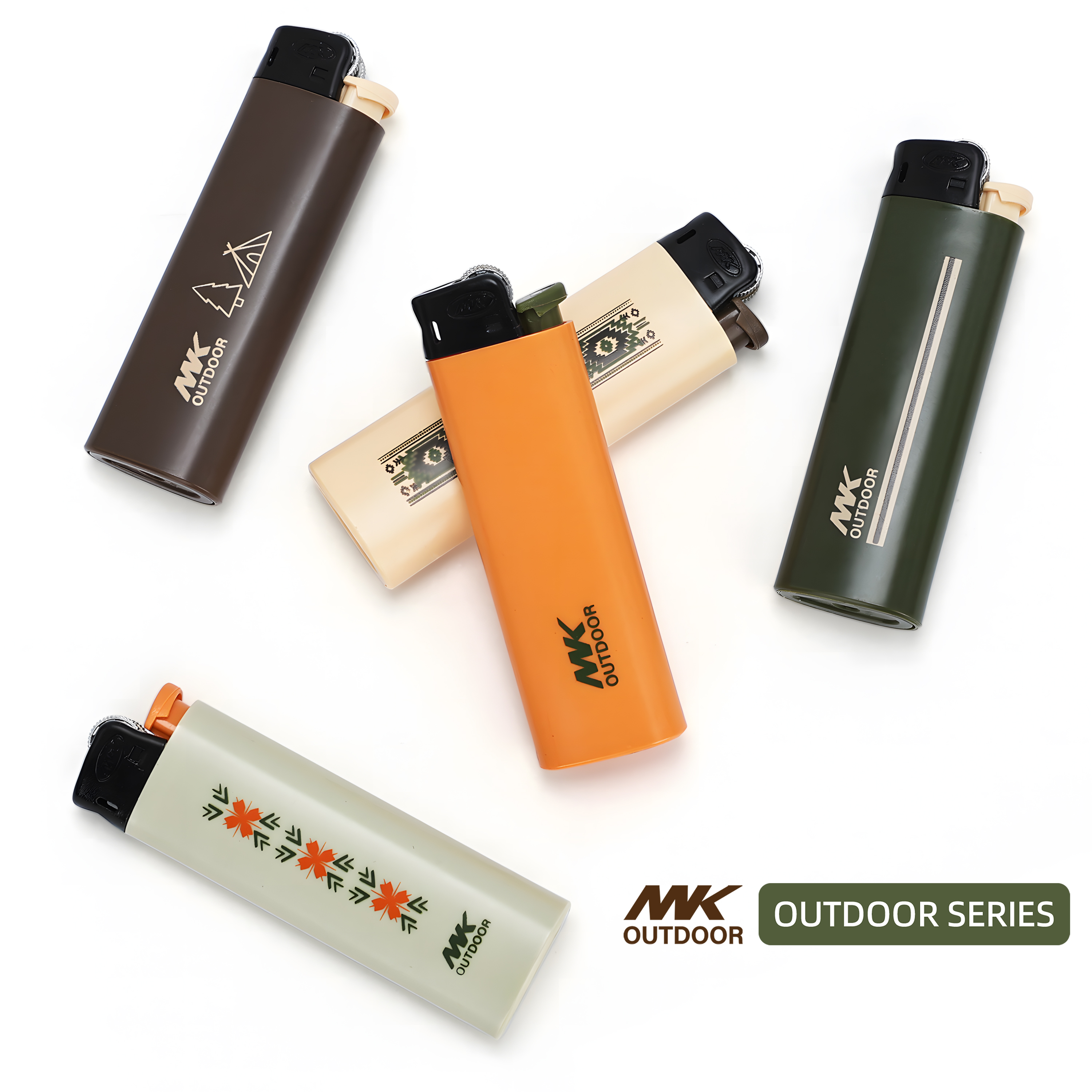 Customized Flint Wheel Disposable Pocket Lighters