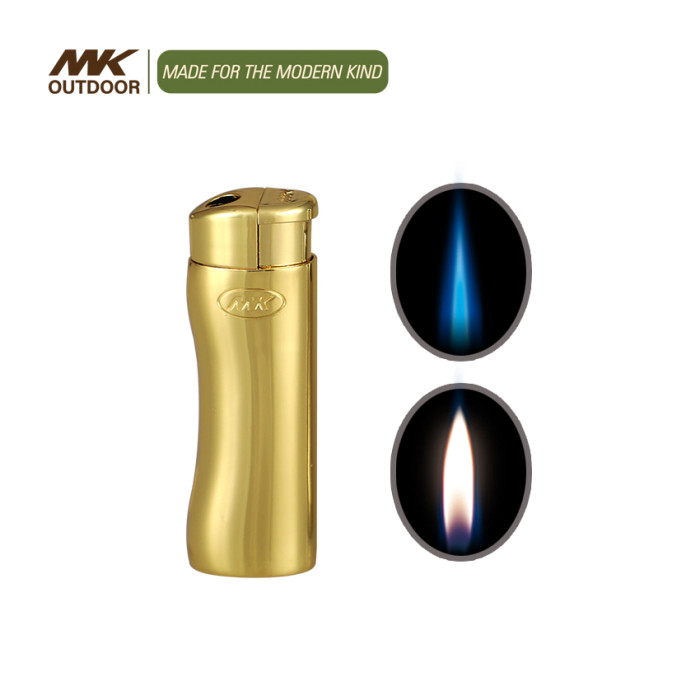 Luxury Custom Refillable Metal Jet Flame Cigarette Lighter