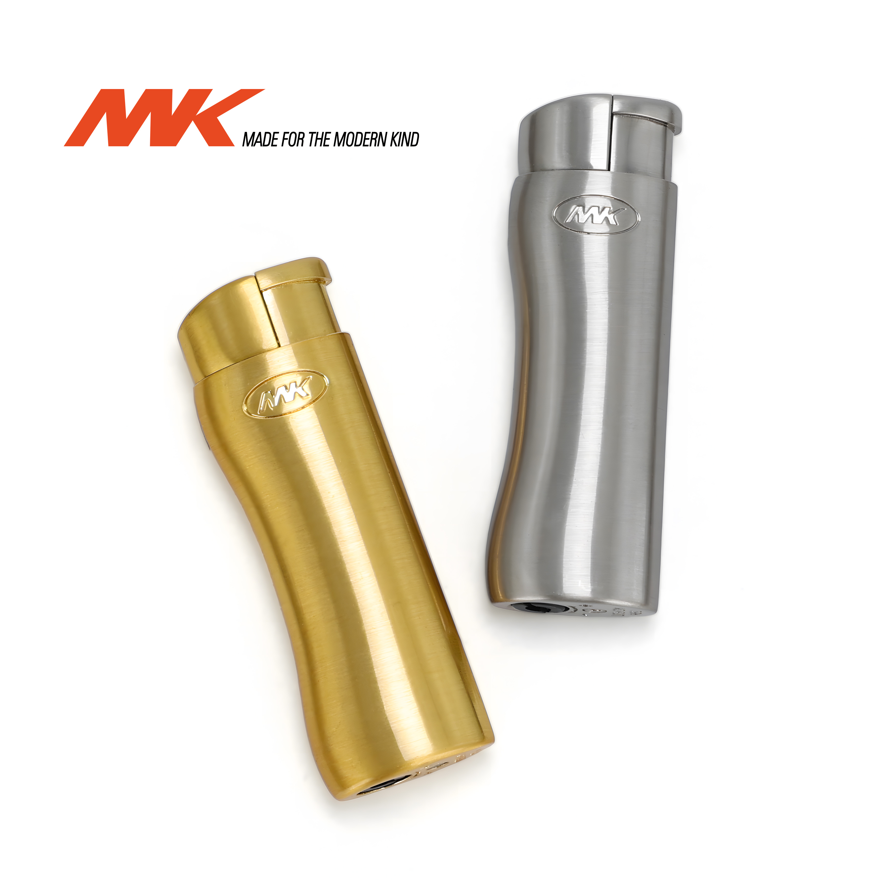Luxury Custom Refillable Metal Jet Flame Cigarette Lighter