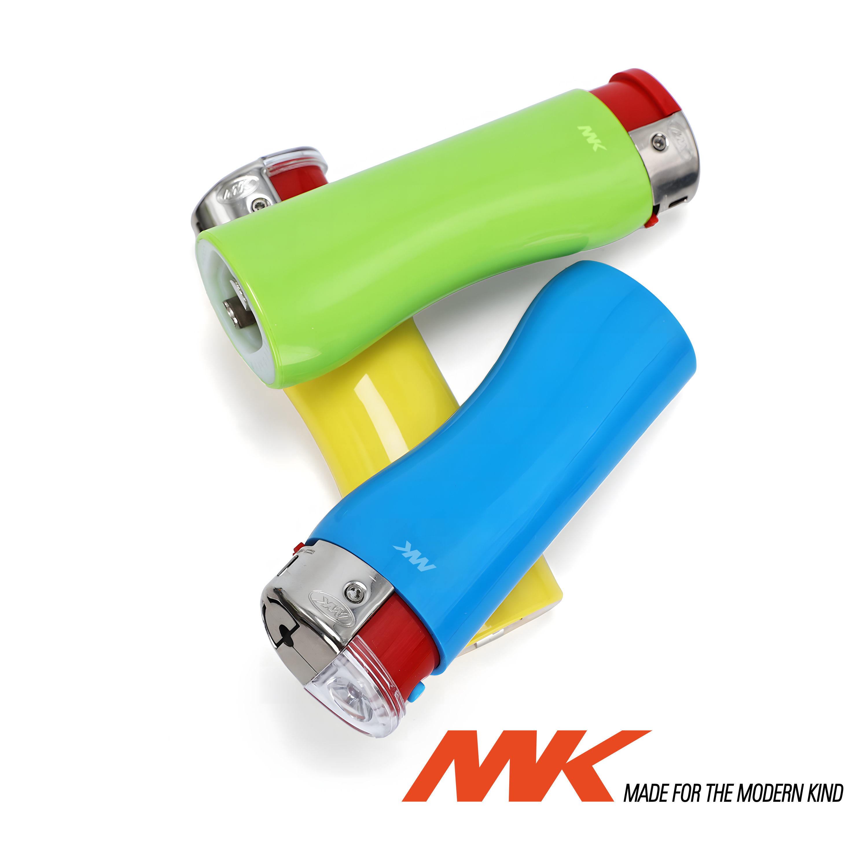 Custom Butane Cigarette Lighter with LED Opener