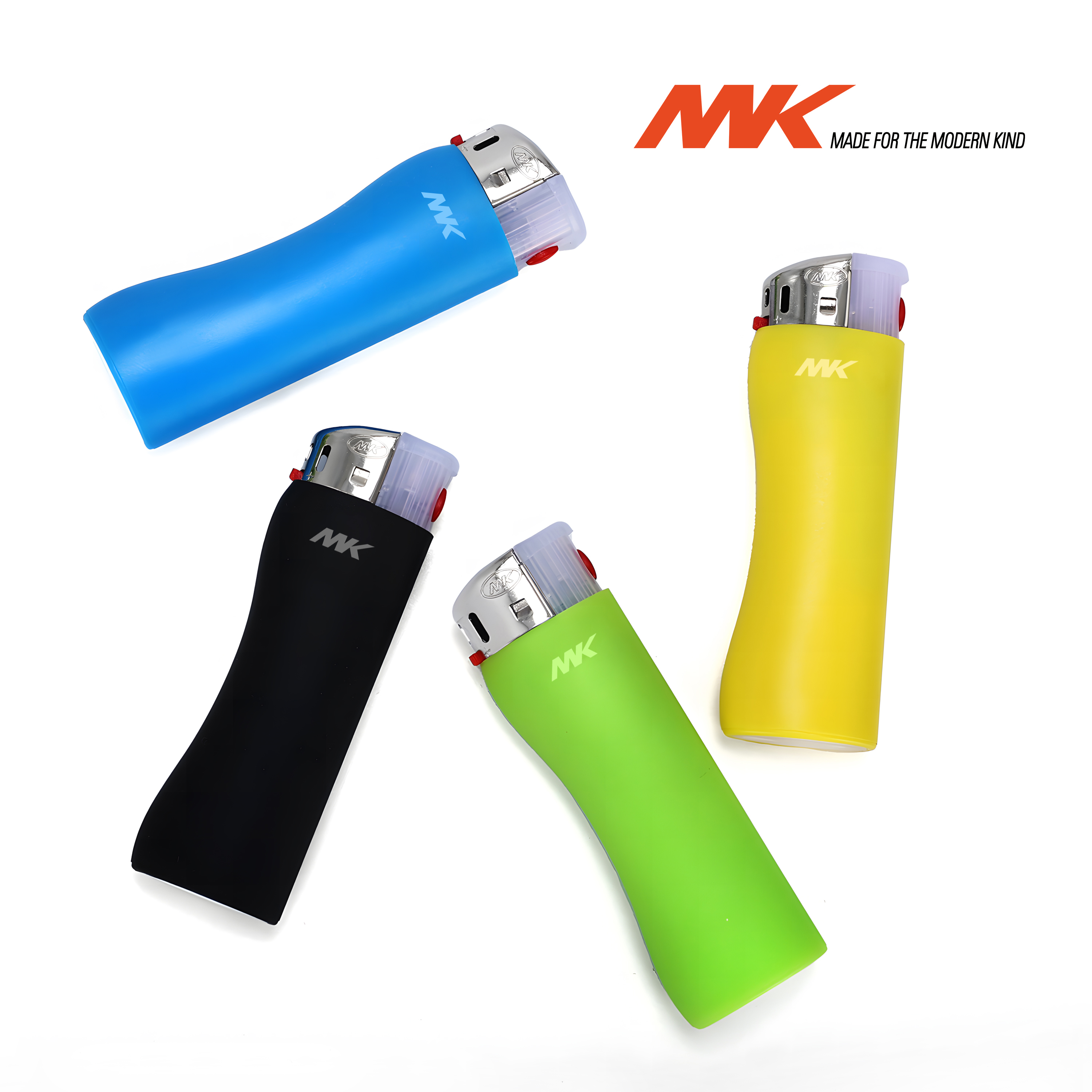 Electronic Lighter with Colorful Flashlight