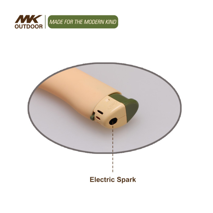 Colorful MK Butane Pocket Electronic Outdoor Lighter