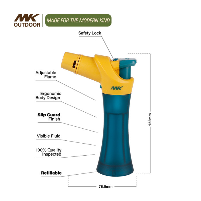 Durable Single Flame Torch Lighter Best Lighter Torch