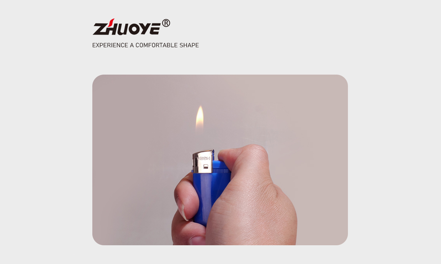 push button electronic lighter
