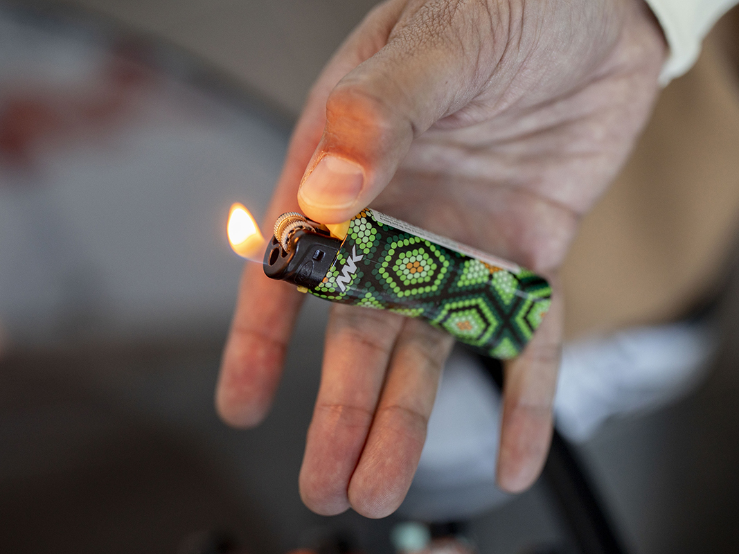 safety lighter for cigarettes
