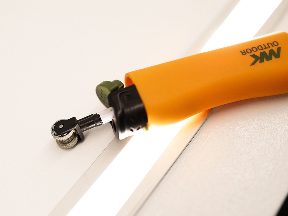 safety flame lighter