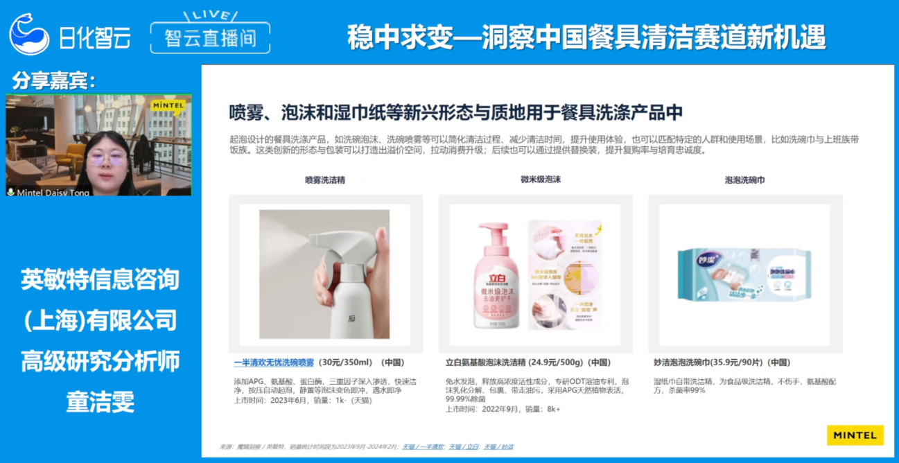 dishwashing spray