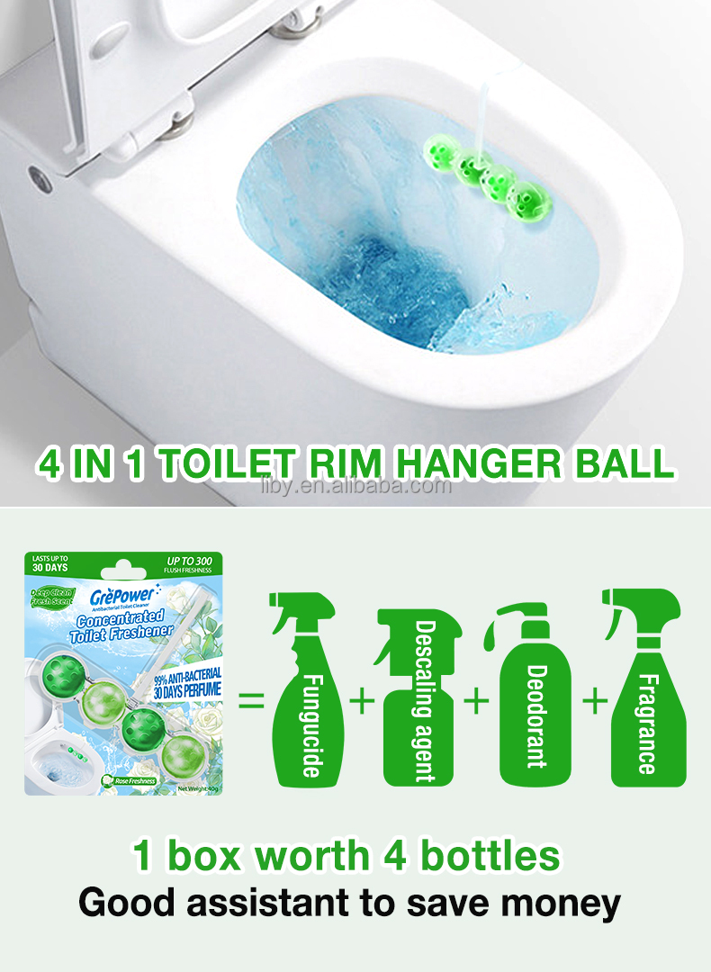 Deodorizes And Fresh Washroom Toilet Cleaners