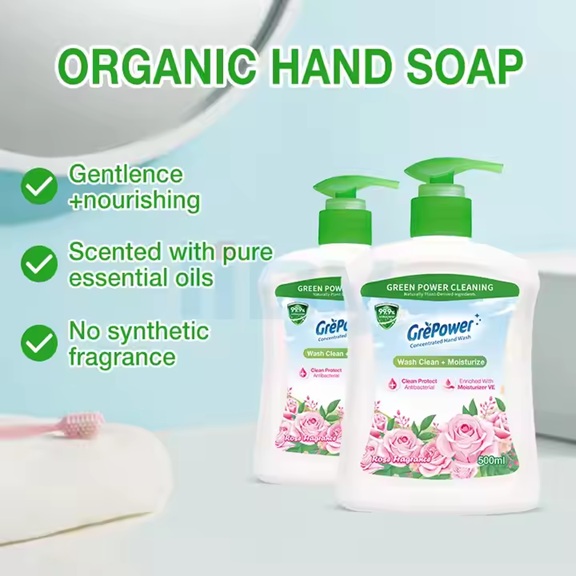 Antibacterial And Germ-killing Cleans Hands Foam Soap
