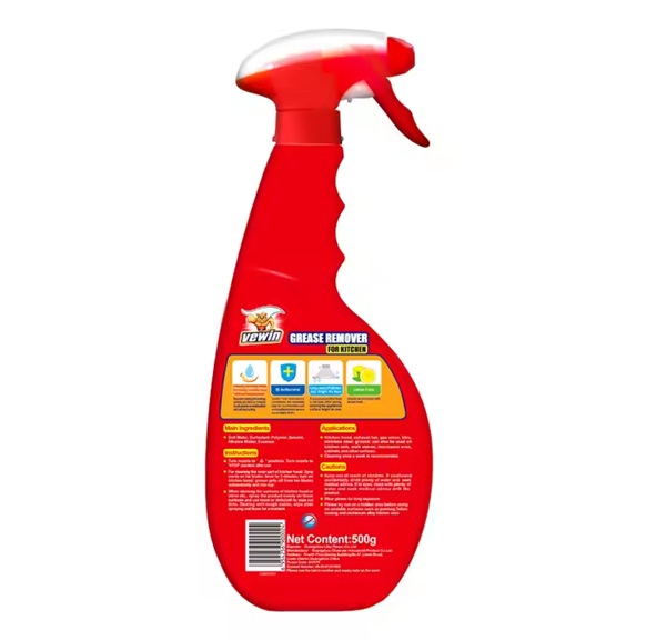 Removes Grease Kitchen Cupboard Hob Cleaner