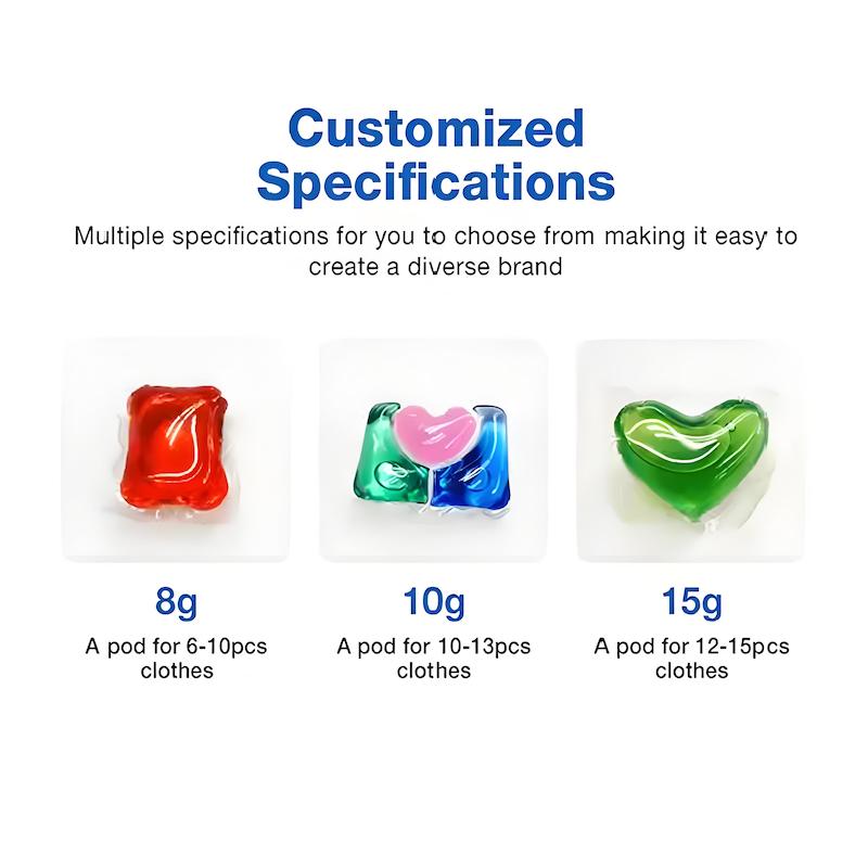 ¿Por qué elegir cápsulas de detergente personalizables?