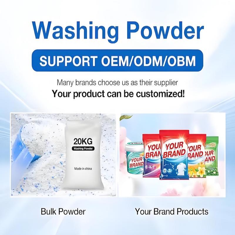 Pourquoi choisir une lessive en poudre personnalisable ?