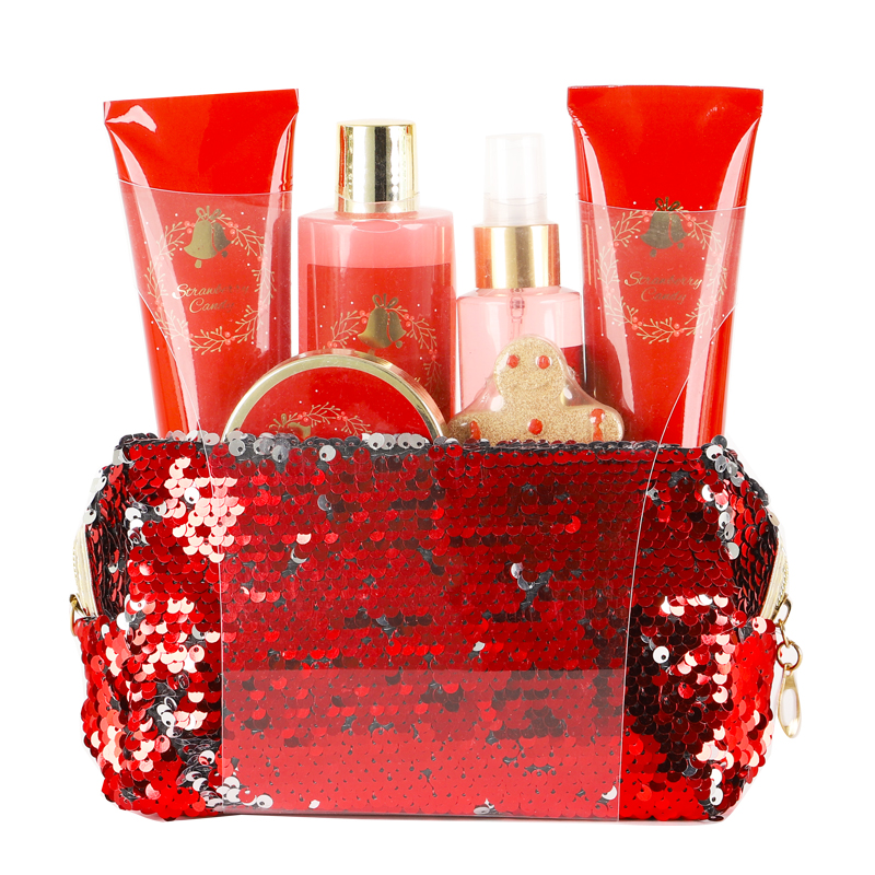 Bath And Body Moisturizer Glitter Cosmetic Bag Kit Bath And Body Moisturizer Glitter Cosmetic Bag Kit